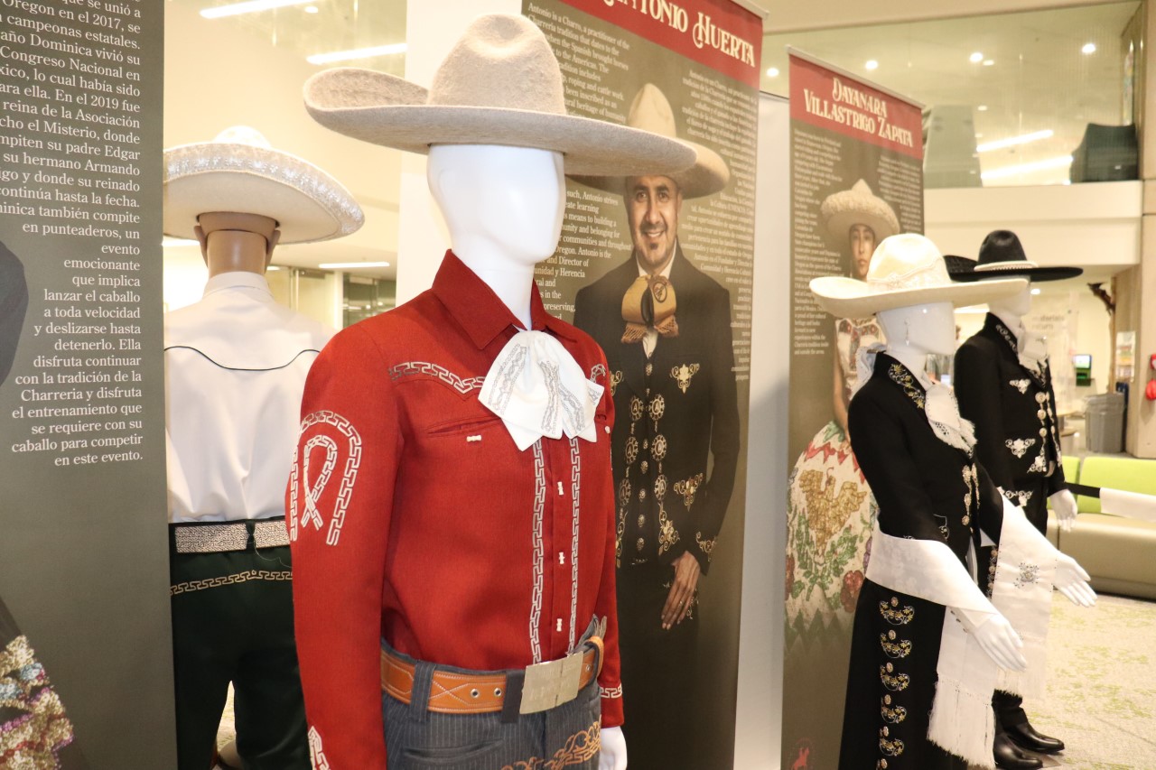 Salem Library charro outfit exhibit shares Mexican pride - Salem Reporter