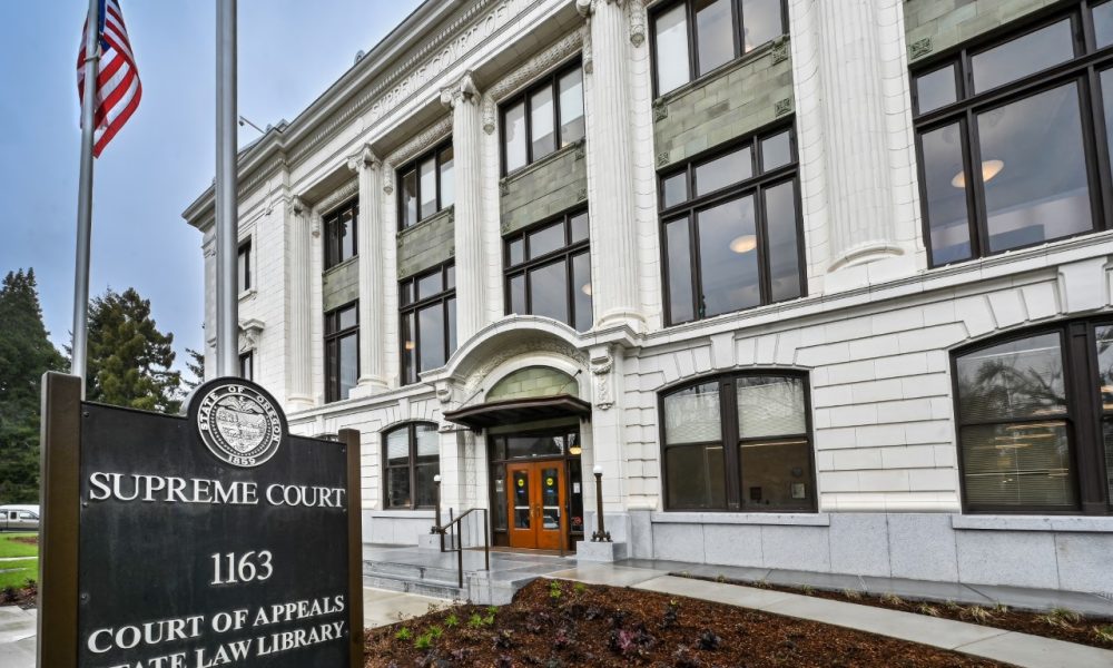 Oregon Supreme Court, Court of Appeals, Salem court buildilng
