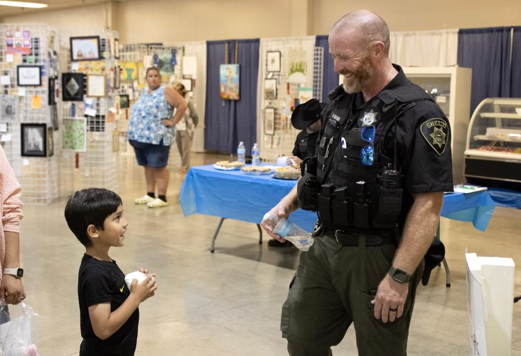 The Marion County Fair drew numerous visitors to Salem this weekend, with rides, farm animals, spirited competitions and other family fun.