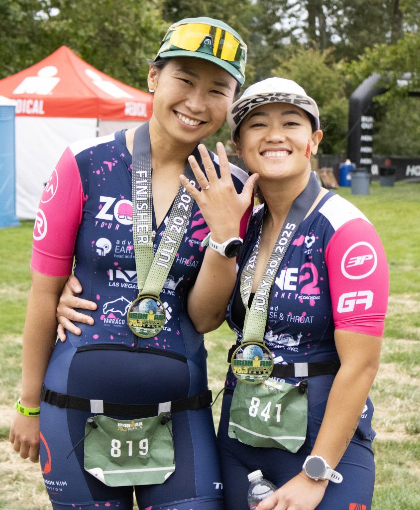 Volunteers, community spirit shined during Ironman 70.3 triathlon ...