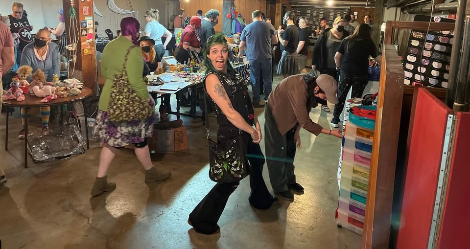 Underground market!