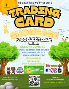 Salem’s Trading Card Showcase & Collectible Show Father’s Day Edition