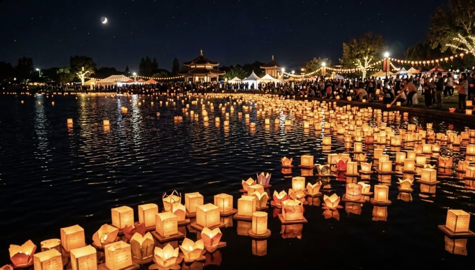 Salem Water Lantern Festival by Light The Night