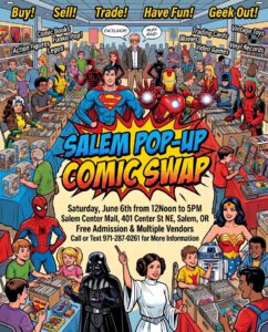 Salem Pop-Up Comic Swap!