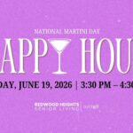 National Martini Day Happy Hour