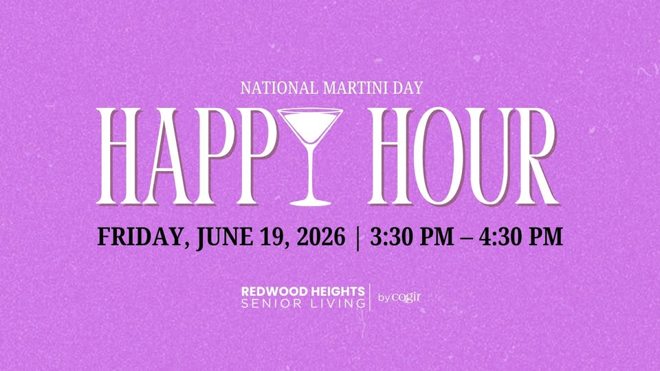 National Martini Day Happy Hour