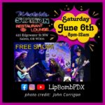 FREE SHOW! Quirky Fun 80s 90s (LOTS of 80s) Band Lip Bomb @ Westside Station Salem OR. Sat. June 6th