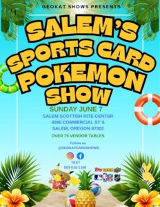 Salem’s Premier Sports Card & Pokemon Card Show