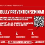 FREE Bully Prevention Seminar @ Lancaster!