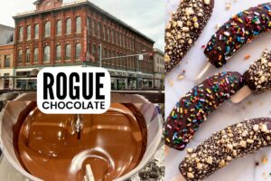 Rogue Chocolate Opening & Frozen Banana Day