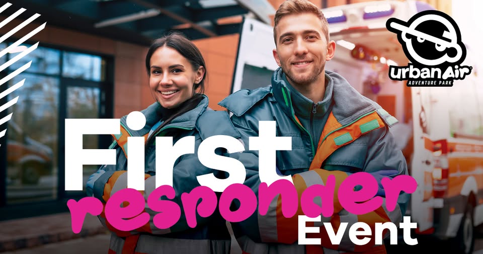 First Responders Night at Urban Air Salem ⛑️ 🚑 🚒 🚔