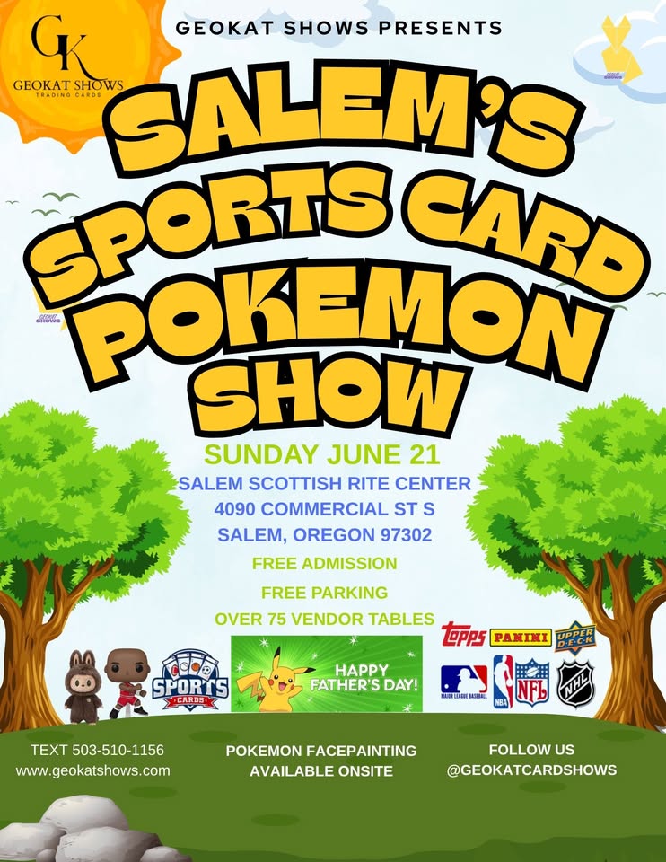 Salem’s Premier Sports Card & Pokemon Show