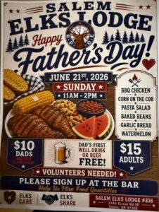 Father’s Day BBQ Sunday, June 21st!
