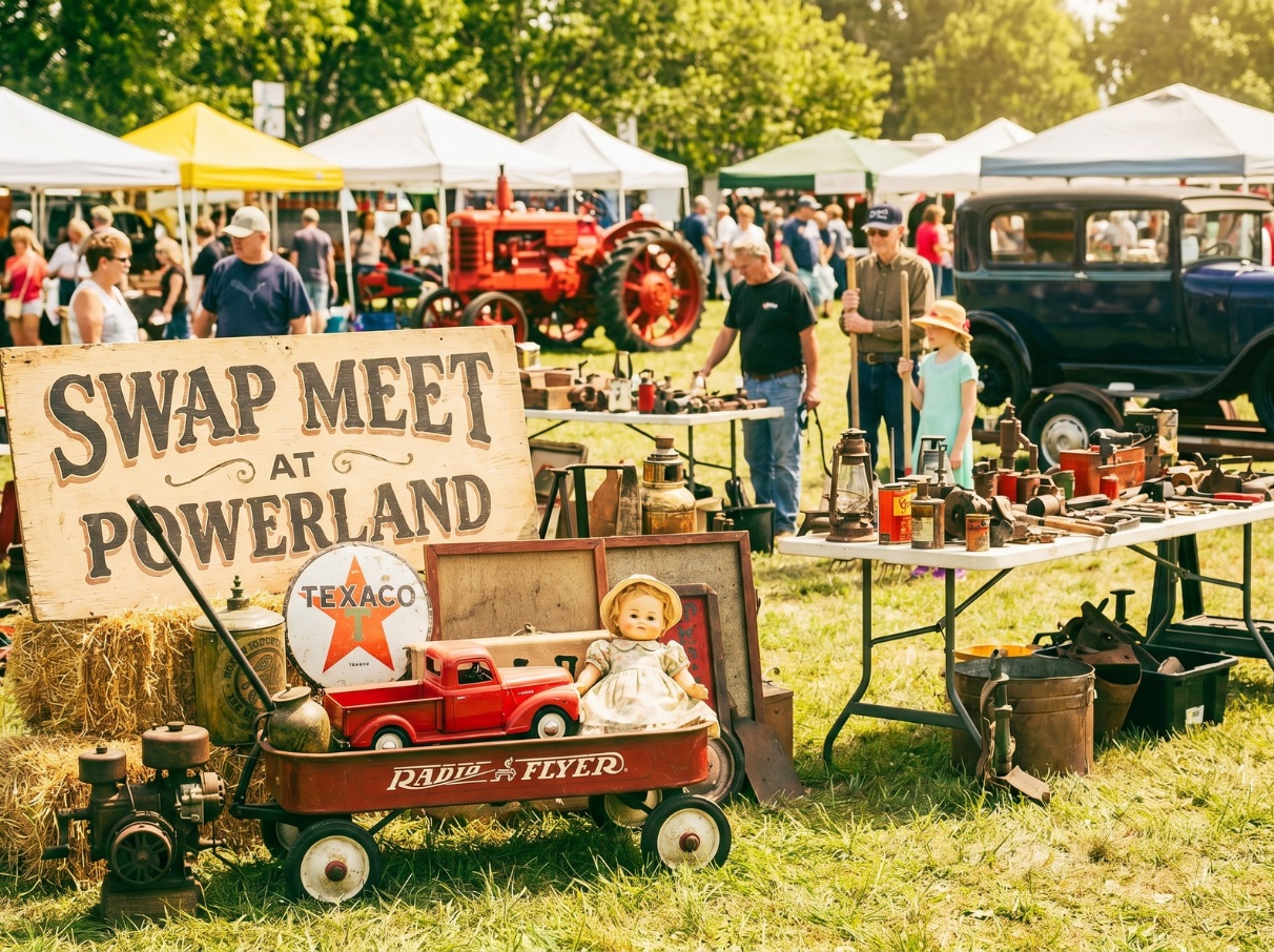 Swap Meet at Powerland