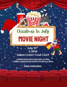 Christmas in July Movie Night!