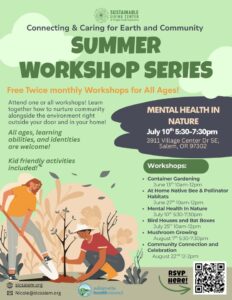 Mental Health In Nature Workshop