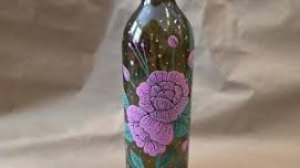 Paint and Pour: Wine Bottle Painting Workshop