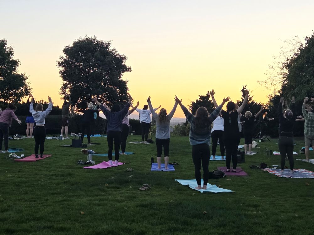 Yoga & Wine