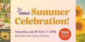 Third Annual Summer Celebration at Salem Art Association
